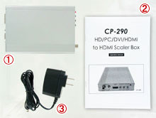 CP-290 付属品