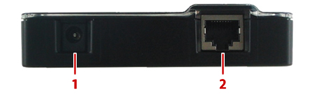 USB2-EX60 受信機 前面