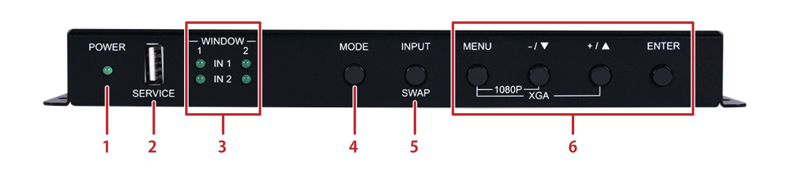 CDPS-U2HPIP前面図