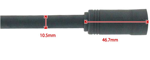 DVI-DE-5M 側面図