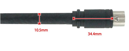 DVI-DE-5M 側面図