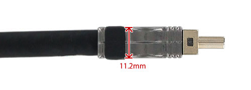 HDMI-DE-5M 側面図