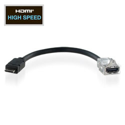 変換ハイスピードHDMI ⇔ HDMIミニケーブル