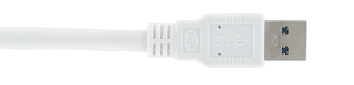 USB3.0ケーブル タイプA 上面図