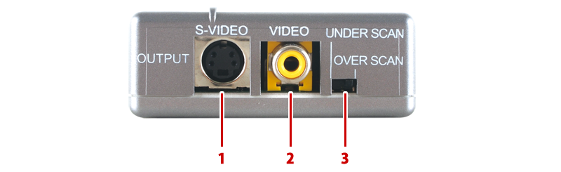 コンポジット変換器：CPT-385AMN 右側面図