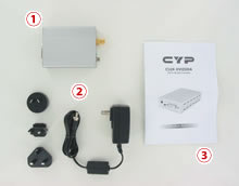 CLUX-DVI2SDIA 付属品