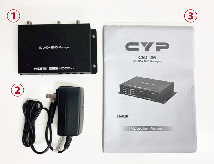 CED-2M 付属品