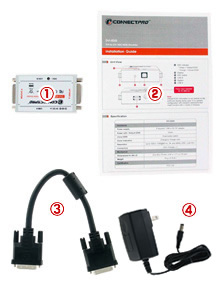 DVI-EDID｜DVI-EDID-WAC 付属品