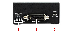 EXT-DVI-EDIDP 背面図