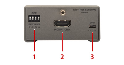EXT-HD-EDIDPN製品詳細 - HDMI EDID信号保持機（EDIDエミュレーター