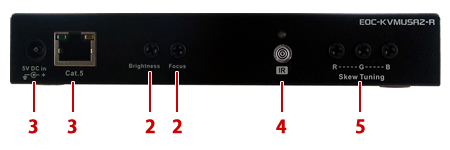 EOC-KVMUSA2製品詳細 - RS232 / AUDIO対応USBコンソール延長器|切替器.net