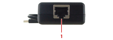 USB2-EX60 送信機前面