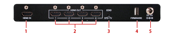 CDPS-UA1H4S 背面