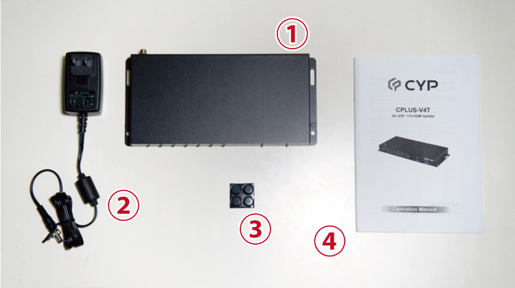 CPLUS-V4T 付属品