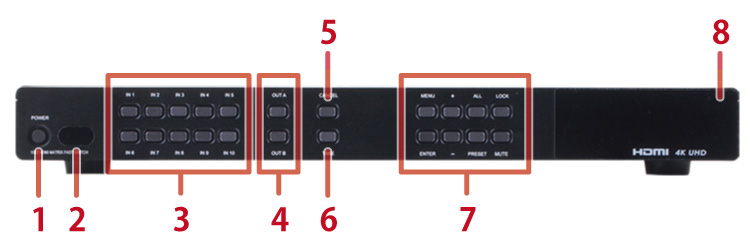 CDPS-U10H2HFS前面図