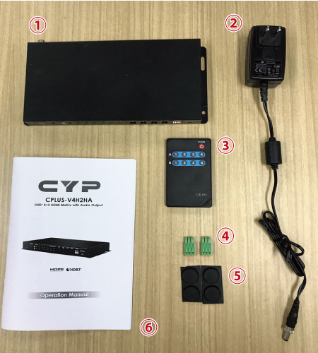 CPLUS-V4H2HA 付属品