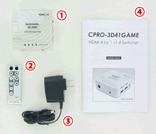 CPRO-3D41GAME 付属品